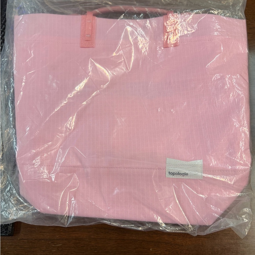 Topologie Loop Tote Bag in peachy pink - Picture 2 of 6